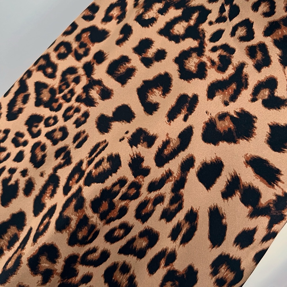 Banana Republic 100% Silk Leopard Print Slip Maxi Dress | LG - Picture 4 of 7